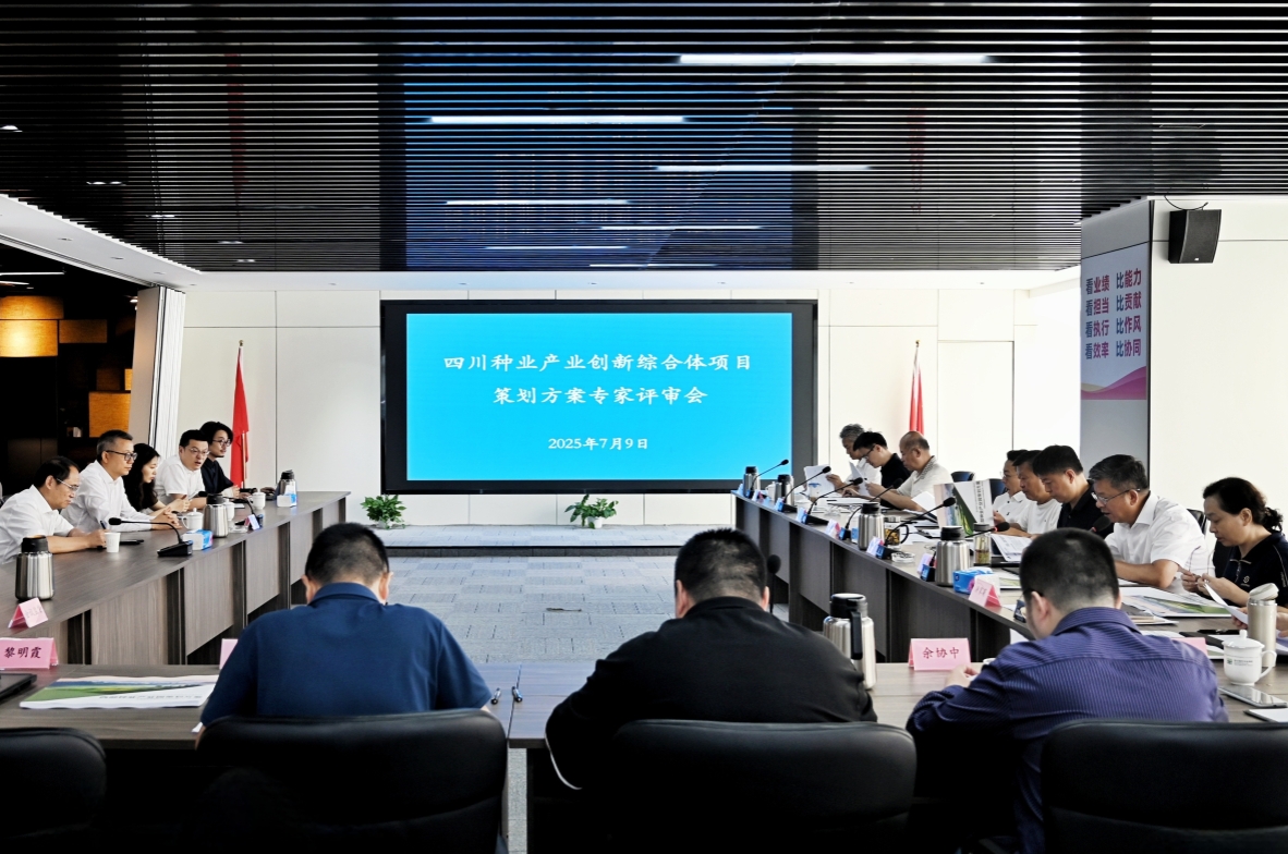 太阳集团tyc539组织召开四川种业产业创新综合体项目策划方案专家评审会