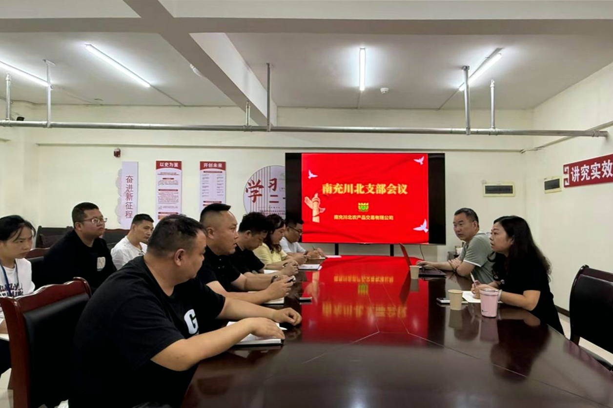 南充川北公司党支部召开节前强纪律保安全专题会议